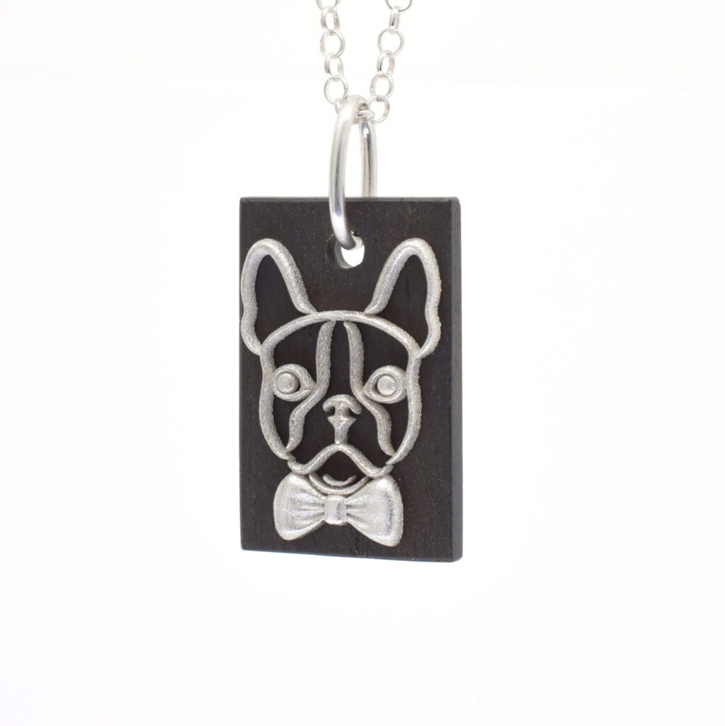 Bowtie portrait μενταγιόν