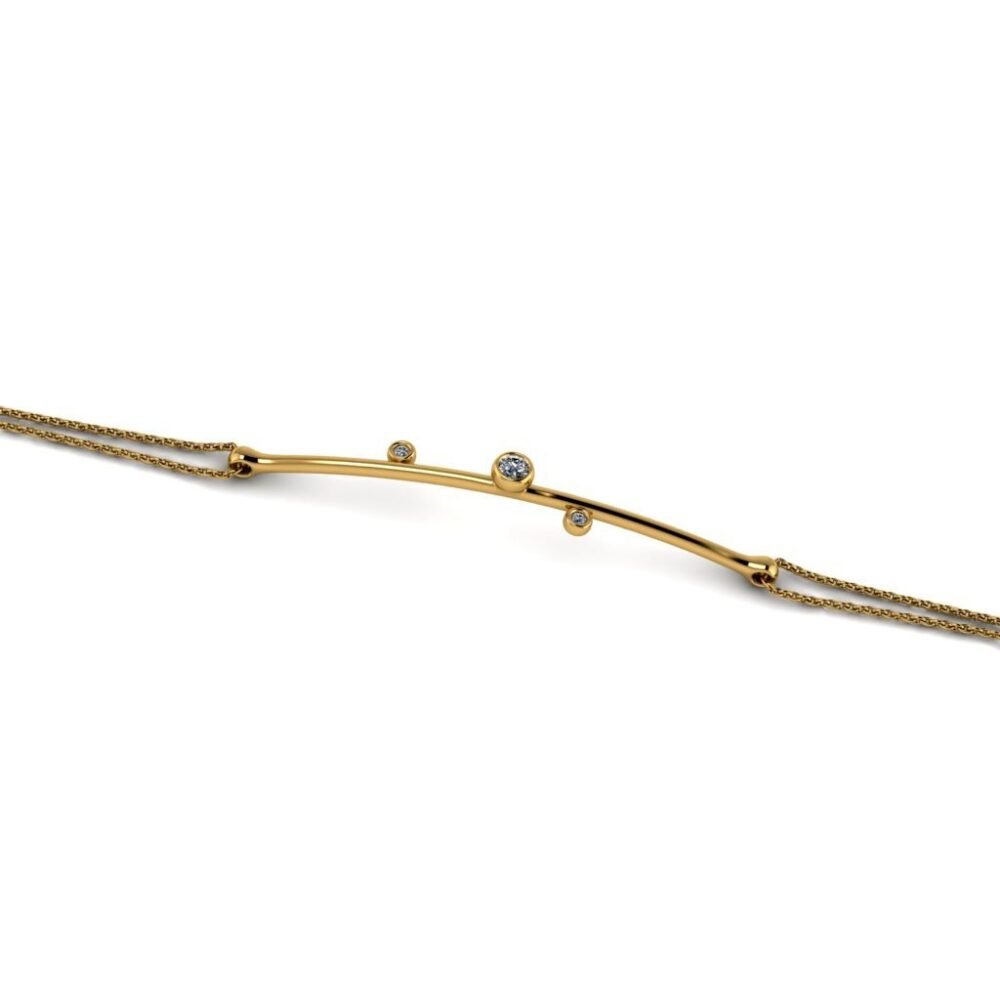 mini gold bracelet 1