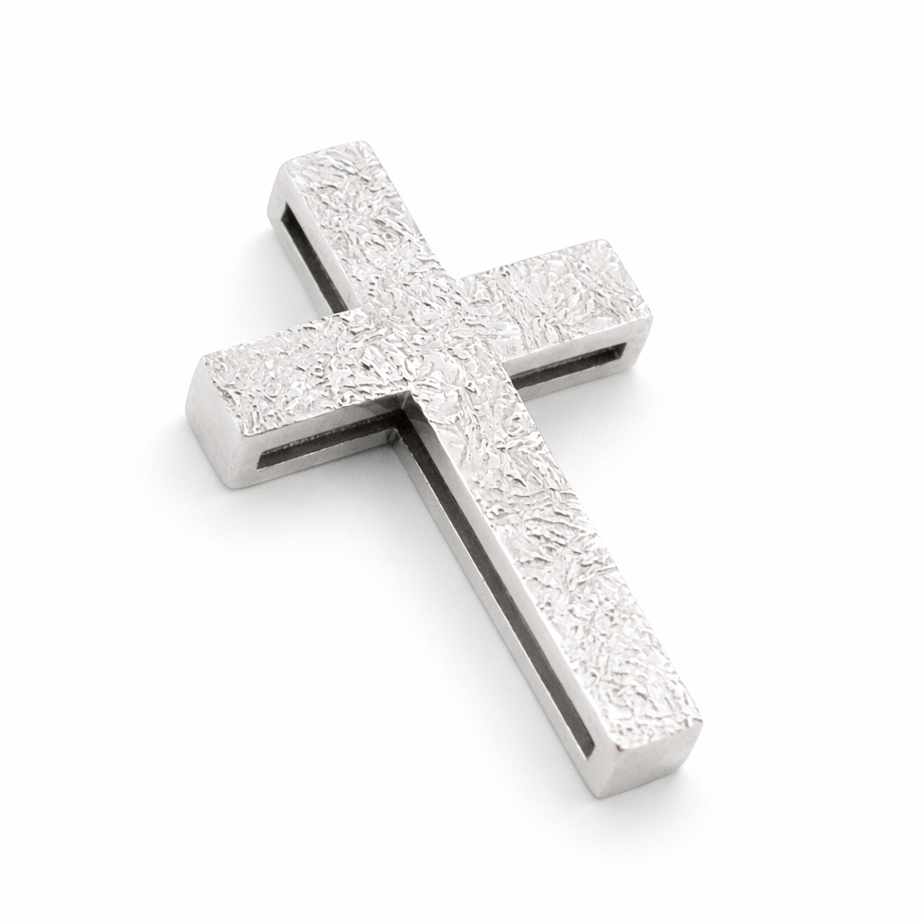 Σταυρός λευκόχρυσος Κ14