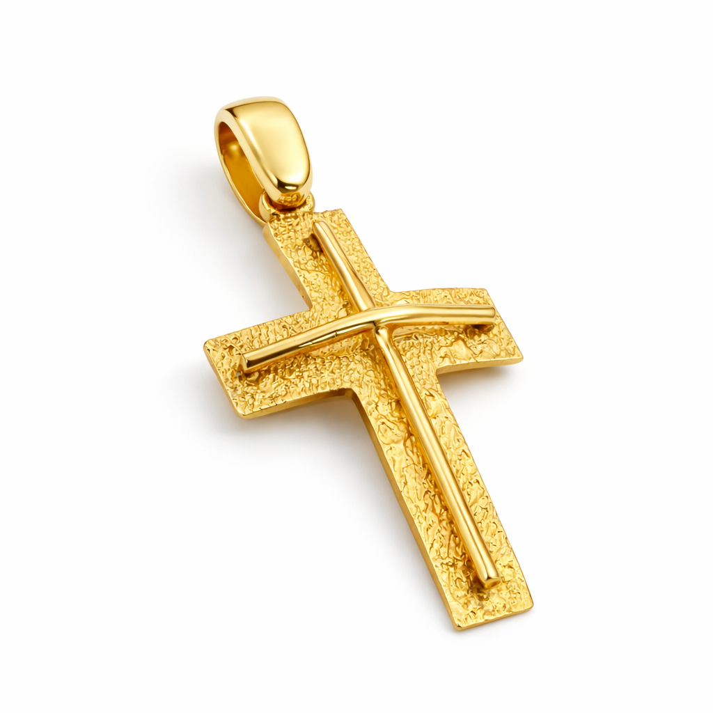 Σταυρός χρυσός Κ9