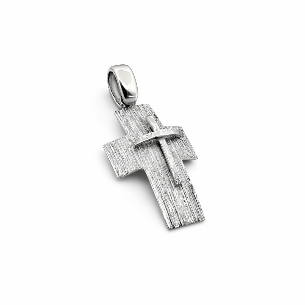 Σταυρός λευκόχρυσος Κ14