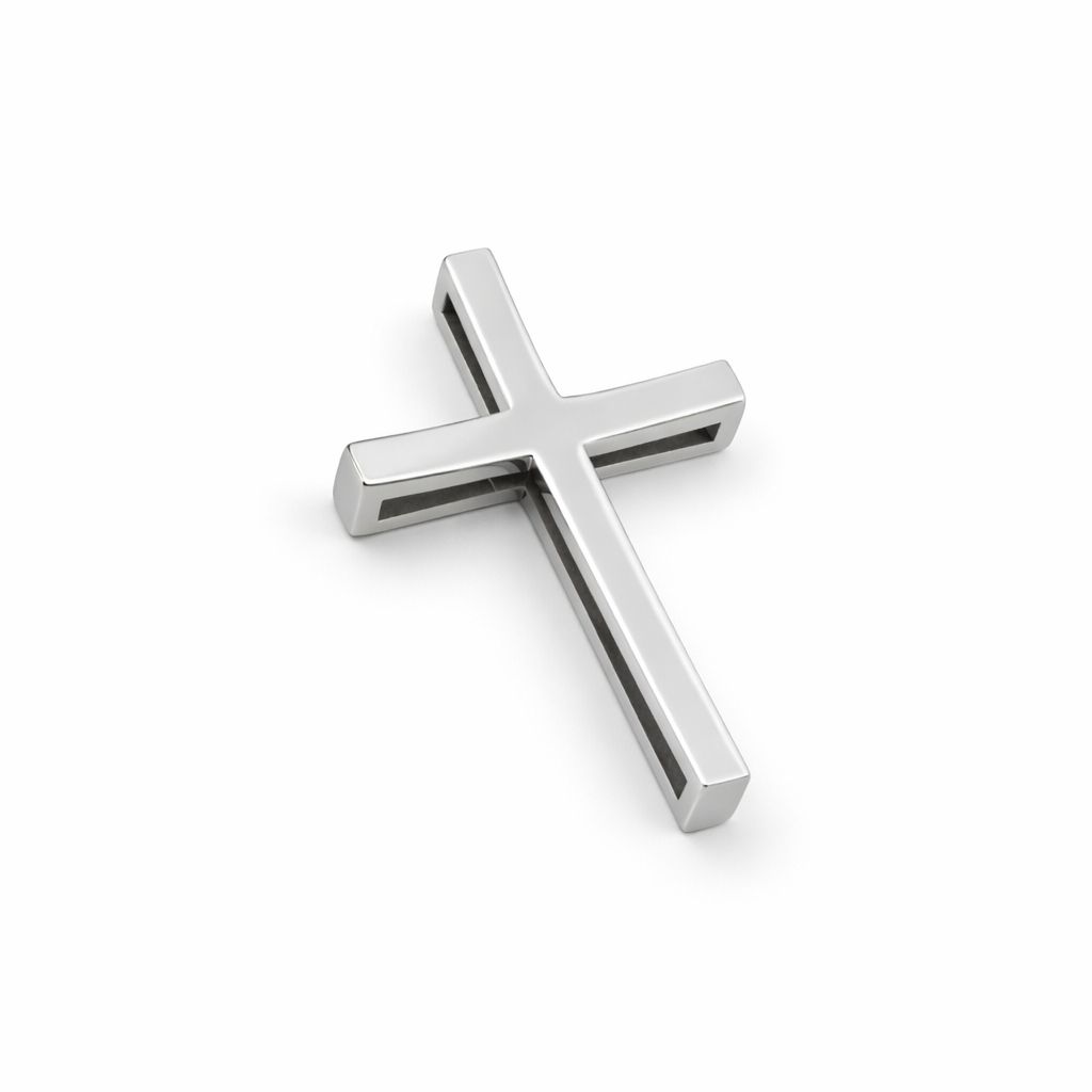 Σταυρός λευκόχρυσος Κ14