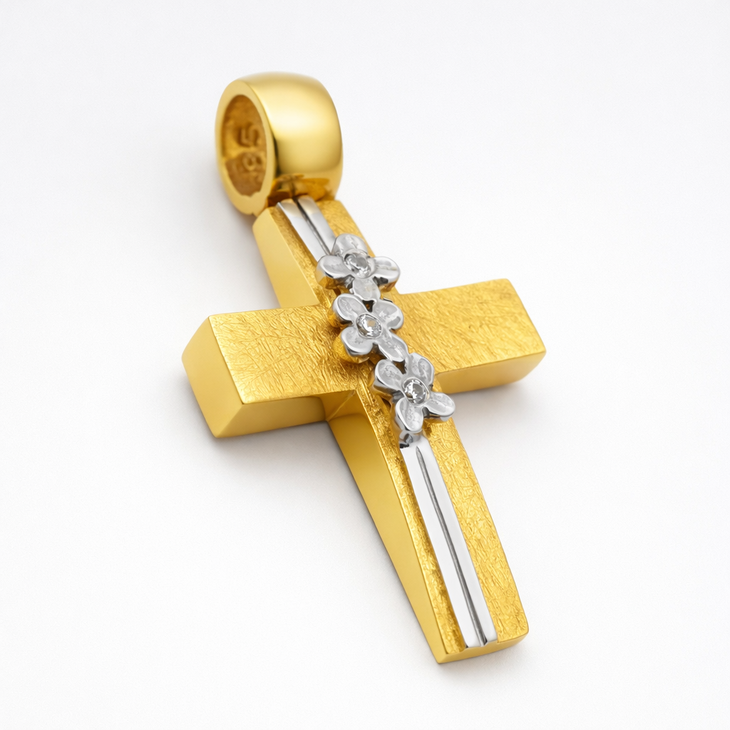 Σταυρός χρυσός Κ14
