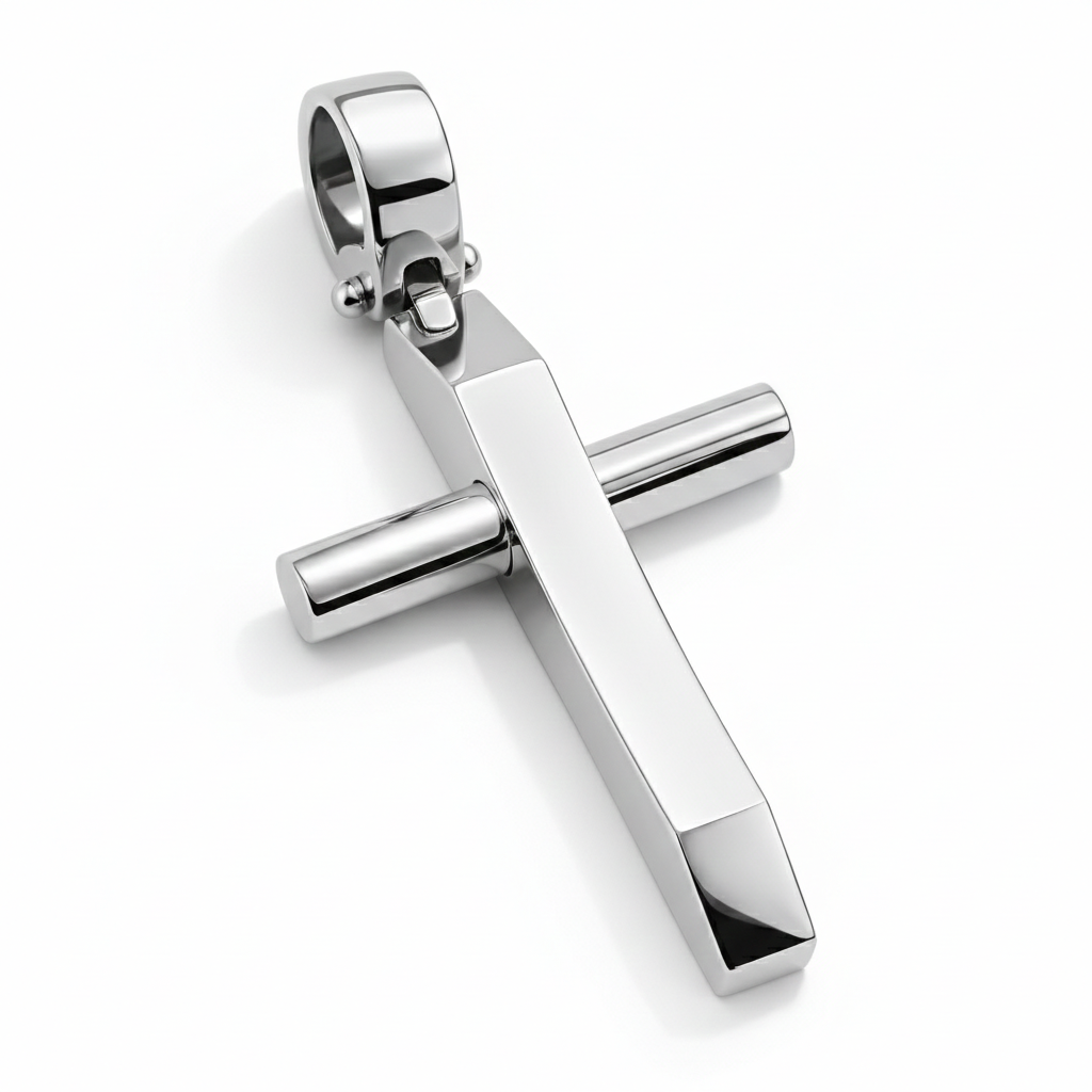 Σταυρός λευκόχρυσος Κ14