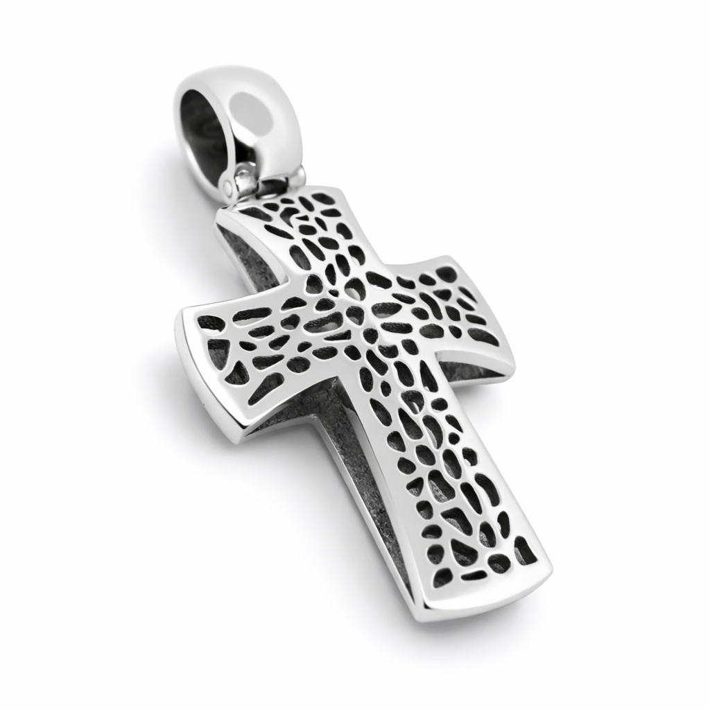 Σταυρός λευκόχρυσος Κ14