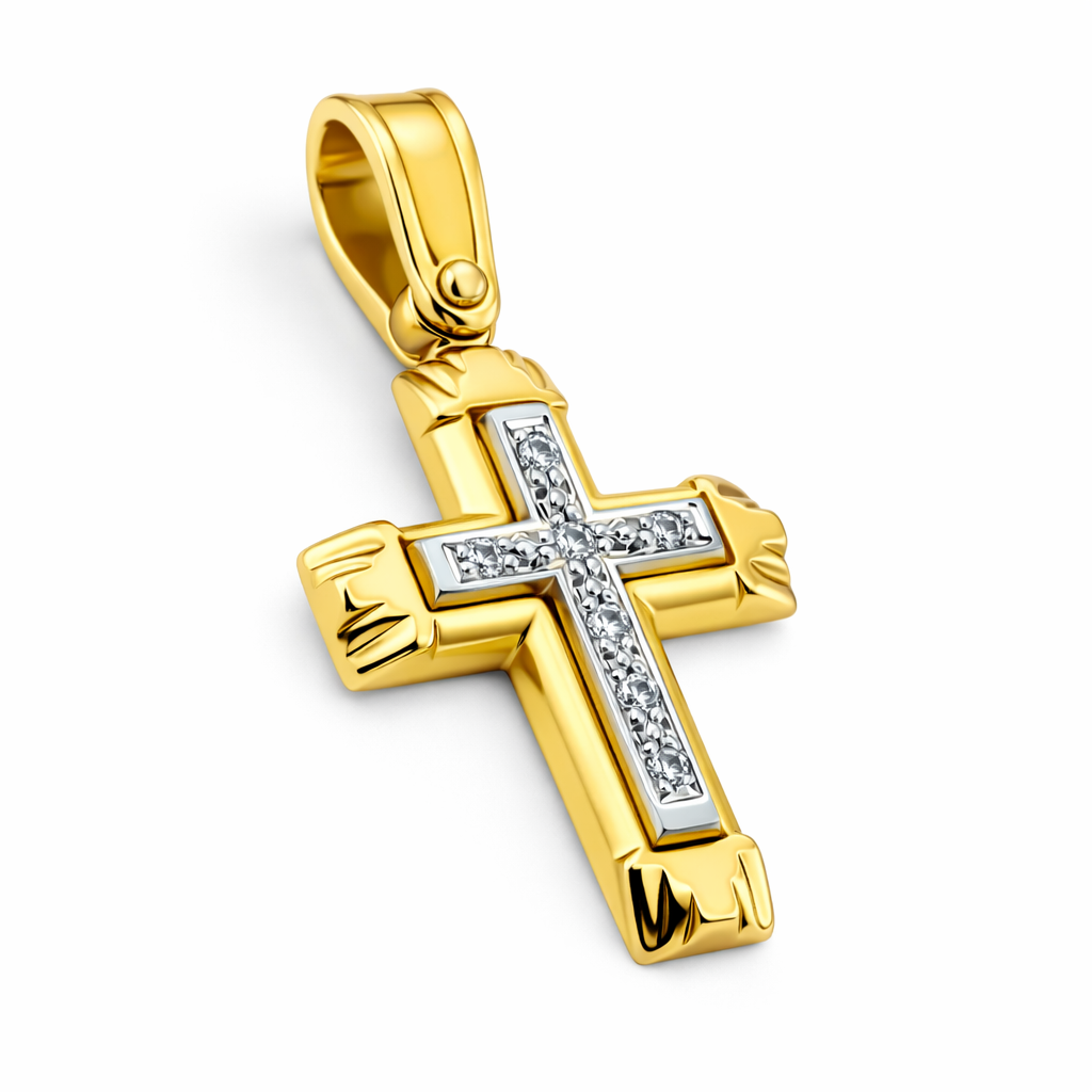 Σταυρός χρυσός Κ14