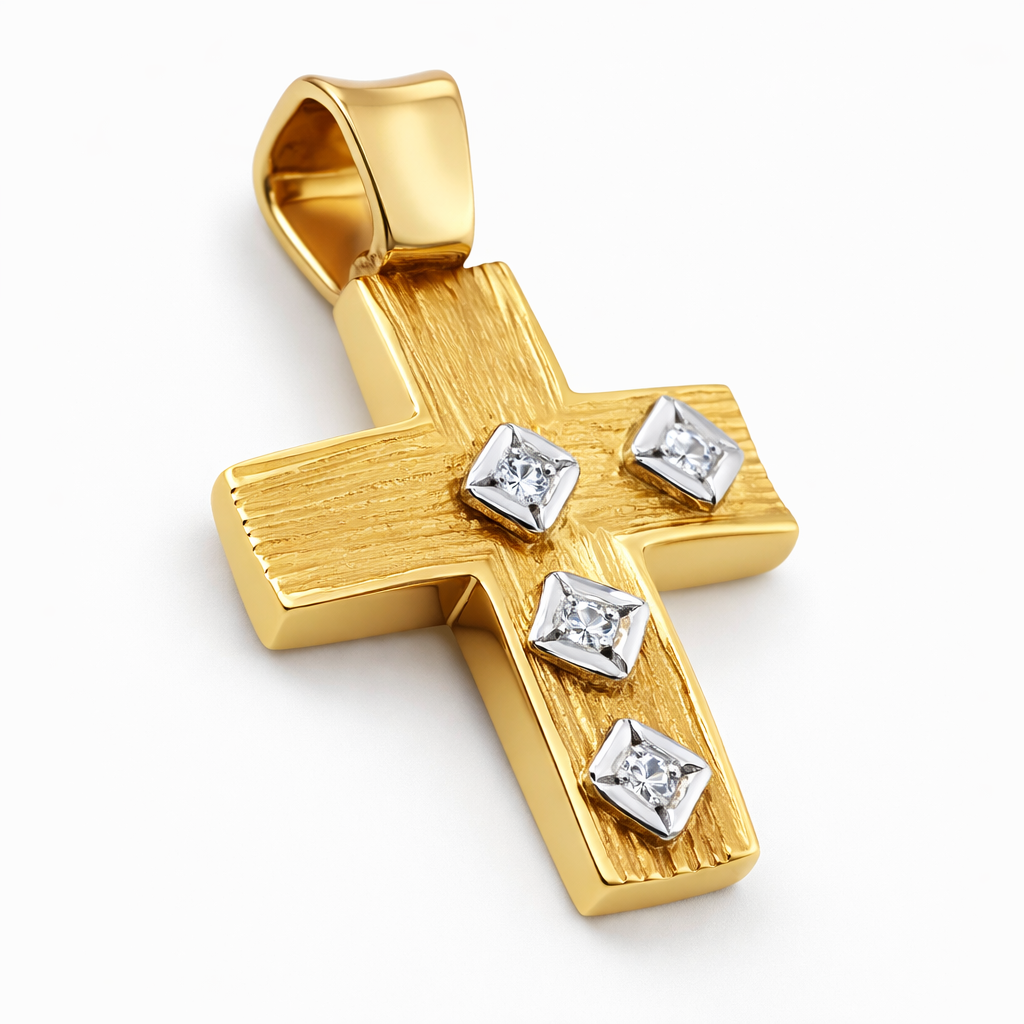 Σταυρός χρυσός Κ14