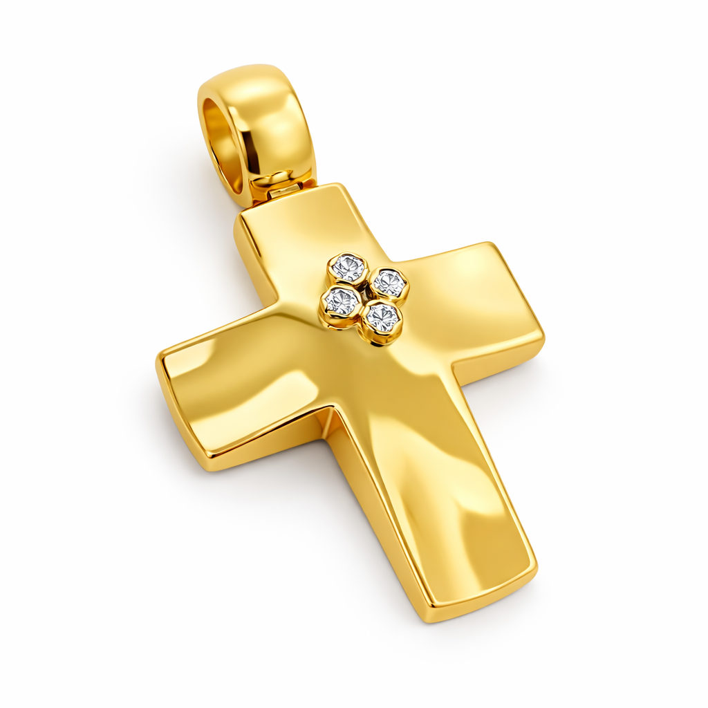 Σταυρός χρυσός Κ14