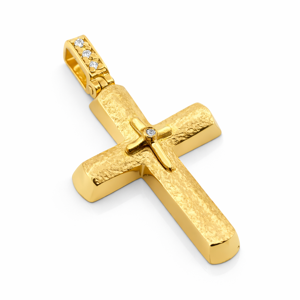 Σταυρός χρυσός Κ14