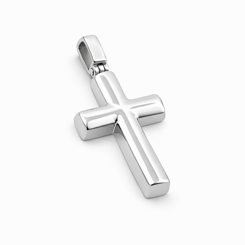 Σταυρός λευκόχρυσος Κ14