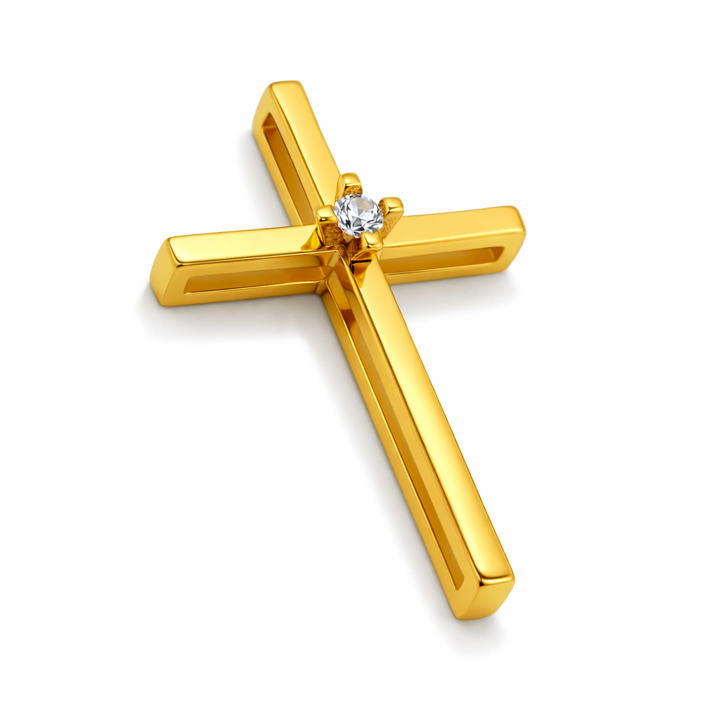 Σταυρός χρυσός Κ14