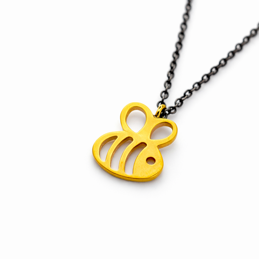 ag2 Jewellery Μενταγιόν χρυσό Κ9 και ασημένια αλυσίδα - Image 2